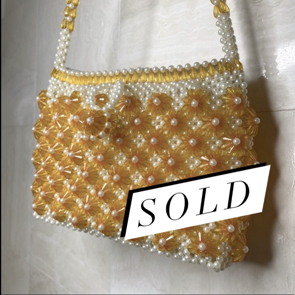 *SOLD* Vintage Beaded Bag
